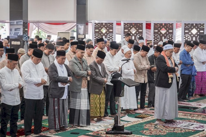 Di Momen Idulfitri 1445 H, Pj Bupati Muba Beri Pesan Begini