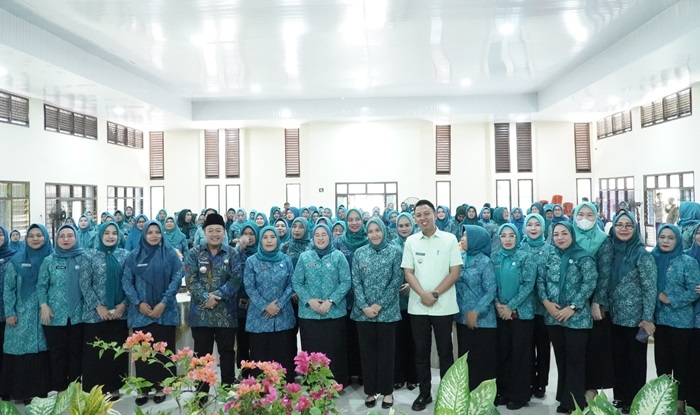 Pererat Silaturahmi, TP PKK Palembang Gelar Halal Bi Halal di Gandus