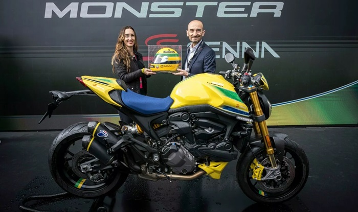 Peringati Meninggalnya Sang Legenda Balap, Ducati Monster Senna Dirilis