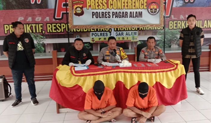Edarkan Uang Palsu Hingga Jutaan Rupiah, Pasutri Pagar Alam Diringkus