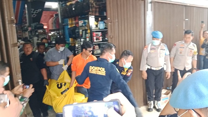 Usai Dibunuh, Karyawan Koperasi Simpan Pinjam Dicor di Bekas Kolam ikan di Ruko Distro ‘Anti Mahal’ Palembang