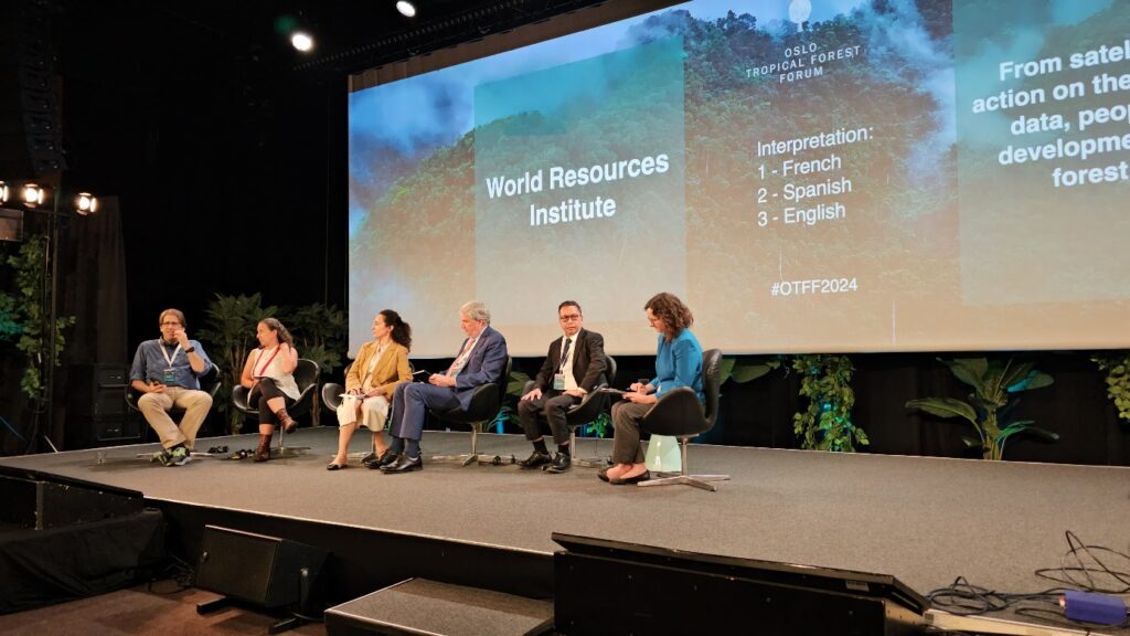 Teknologi Geo Spasial dalam Penegakan Hukum Hutan Dibahas di Oslo Tropical Forest Forum 2024