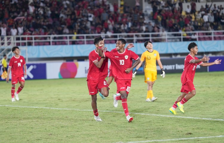 Timnas Indonesia U-16 Raih Kemenangan Kedua di Grup A Piala AFF U-16 2024