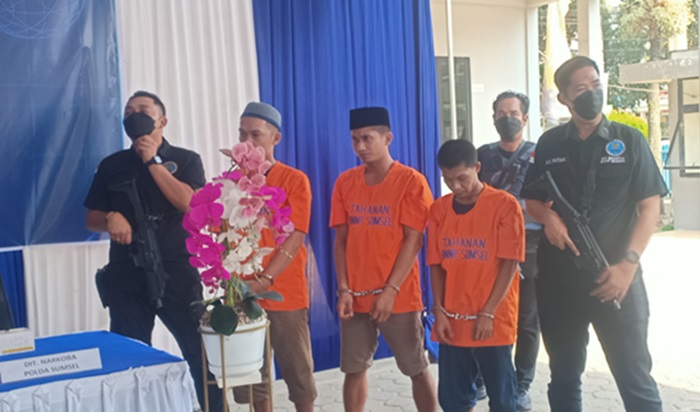 Satu Rumah Gubuk di Samping Kejati Sumsel Jadi Gudang Sabu