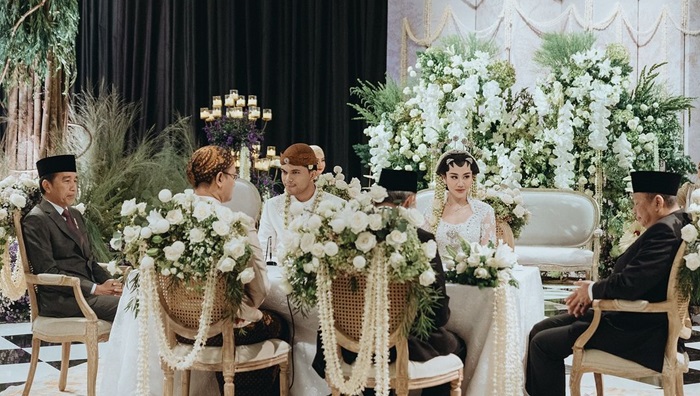 Presiden Jokowi dan Ketua MPR Jadi Saksi Pernikahan Thariq Halilintar dan Aaliyah Massaid