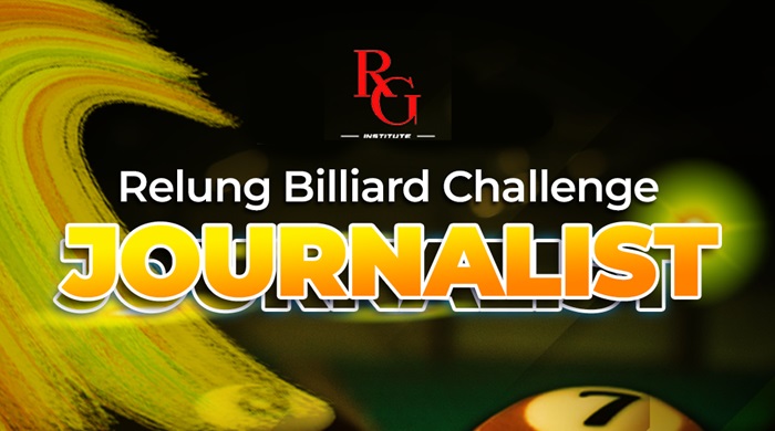 Relung Institute Gelar Kompetisi Biliar Antar Jurnalis, Yok Rebut Hadiah dan Doorprize Menarik!