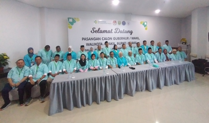 Pendaftaran Calon Kepala Daerah di Sumsel Ditutup, 18 Pasangan Calon Ikuti Tes Kesehatan di Hari Ketiga
