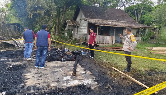 Niat Usir Nyamuk, Bangunan Kiso di Musi Rawas Malah Ludes Terbakar