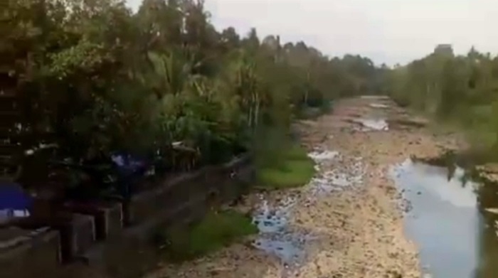 Kemarau Panjang, Wisata Bendungan Watervang Lubuklinggau Kering Kerontang