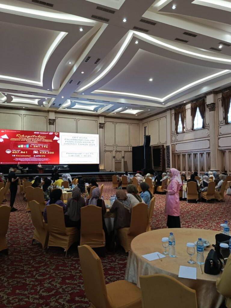 Akademisi Ajak Wanita Awasi dan Jadi Pemilih Cerdas di Pilkada Palembang