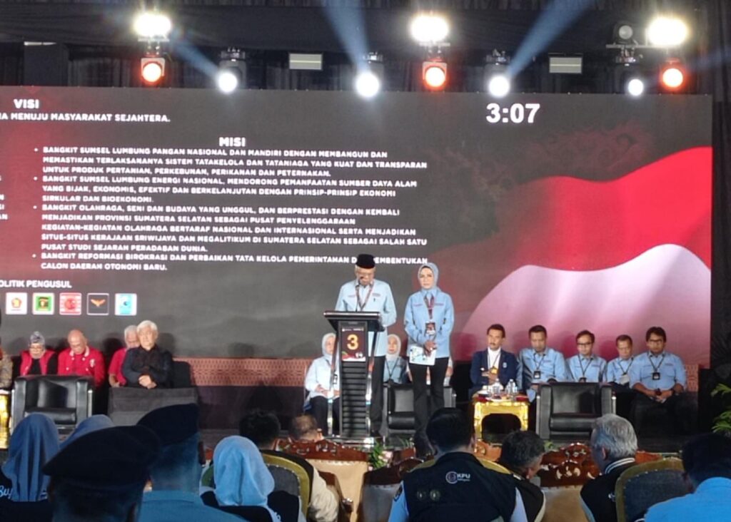 Matahati Paparkan 8 Misi Prioritas dalam Debat Pamungkas Pilgub Sumsel 2024