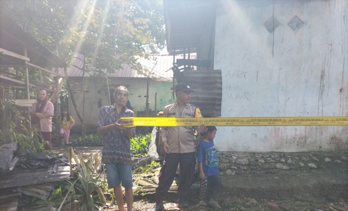 Ditinggal ke Kebun, Rumah Panggung Milik Petani di Musi Rawas Ludes Terbakar