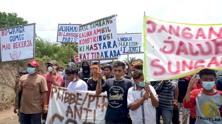 Desak Pemerintah Setop Operasional PT RMK dan PT TBBE, Warga Temukan Perizinan Tak Lengkap