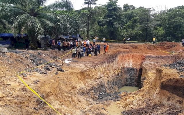PETI di IUP PTBA Makin Masif, Polda Sumsel Turun Tangan