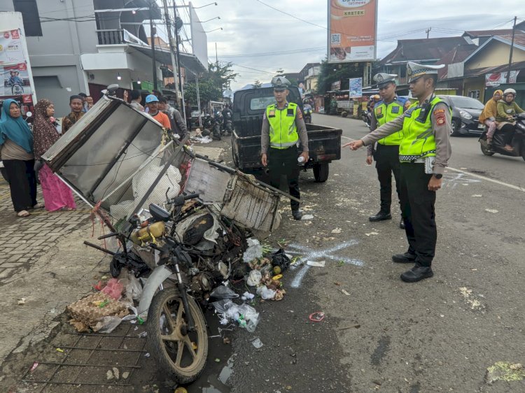 Tabrak Lari di Pagar Alam, Bocah 10 Tahun Tewas, Pedagang Sayur Terluka
