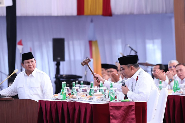 Prabowo Kembali Pimpin Gerindra dan Dicalonkan di Pilpres 2029
