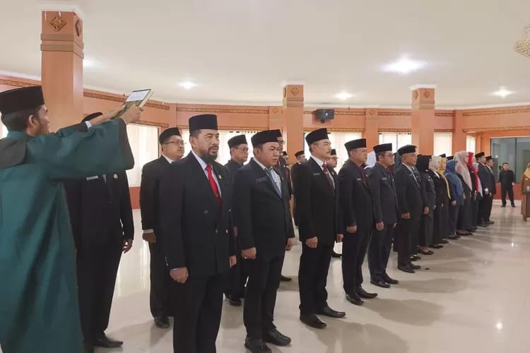 Jelang Habis Masa Jabatan, Pj Bupati OKI Mendadak Rombak 12 Pejabat