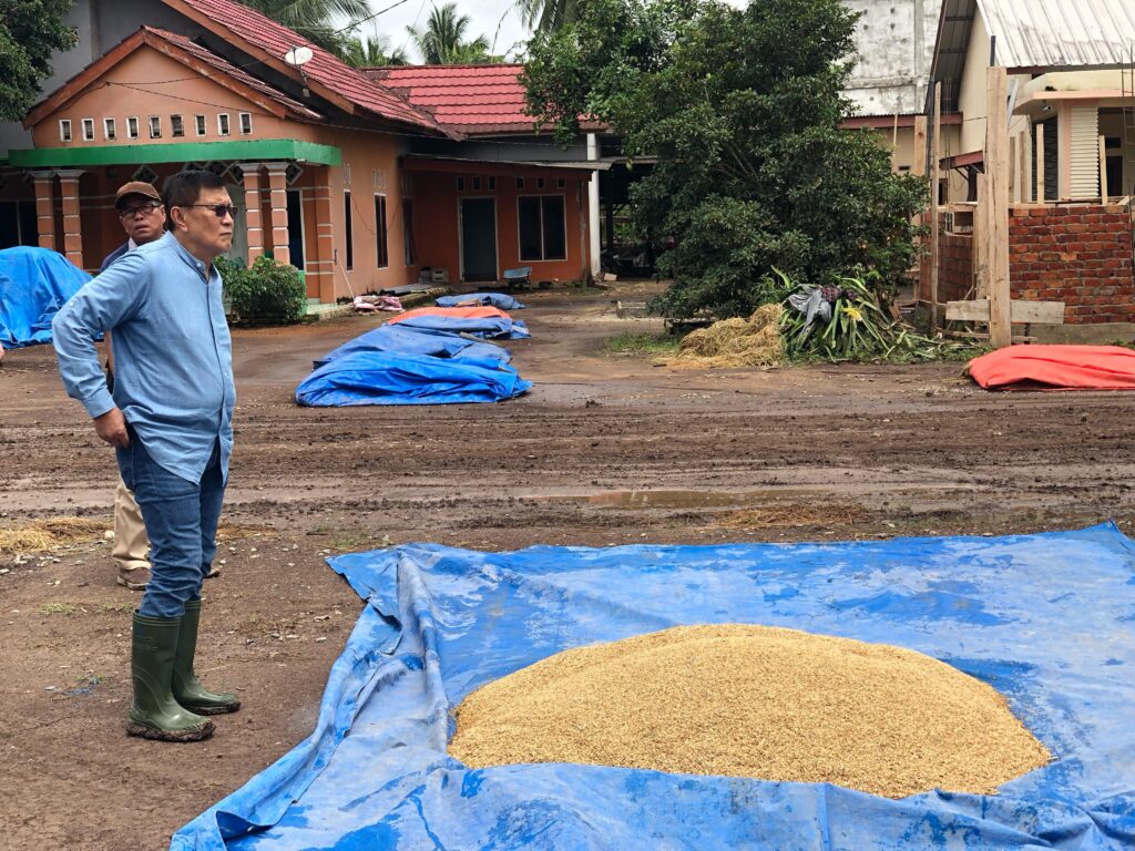 Bulog Sosialisasikan Penyerapan Gabah Petani di Banyuasin, Petani Sambut Positif
