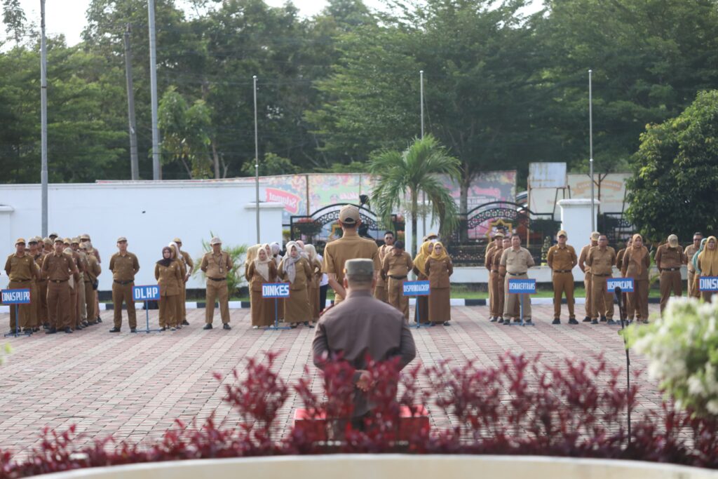 Wakil Bupati Muratara Pimpin Apel, Serukan Kerja Sama untuk Maju Bersama