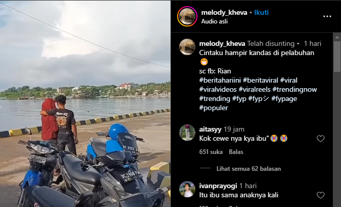 Drama Asmara di Pelabuhan Passarang: Seorang Gadis Menjerit Histeris Ditinggal Kekasih Merantau