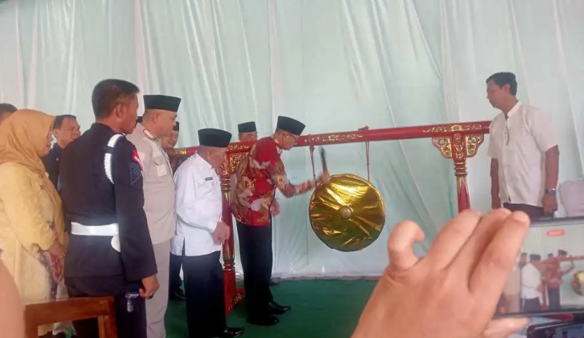 Bupati PALI Resmikan Kantor Satpol PP di Akhir Masa Jabatannya