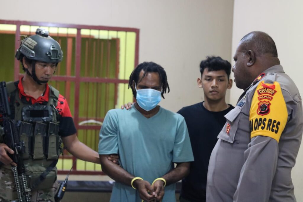 Satgas Damai Cartenz 2025 Tangkap KKB Nikson Matuan di Papua