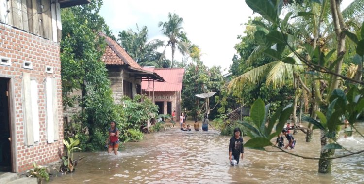 Sungai Meluap, 17 KK di Lubuklinggau Terendam Banjir