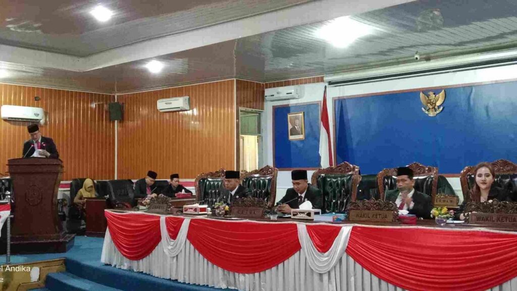DPRD Empat Lawang Gelar Paripurna Pembahasan LKPJ Bupati 2024