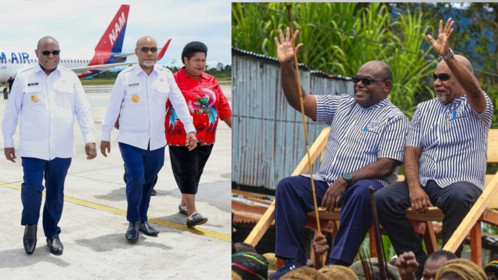 Tak Ada Piring di Rumah Dinas, Gubernur dan Wagub Papua Tengah Makan Pakai Tutup Rantang Plastik