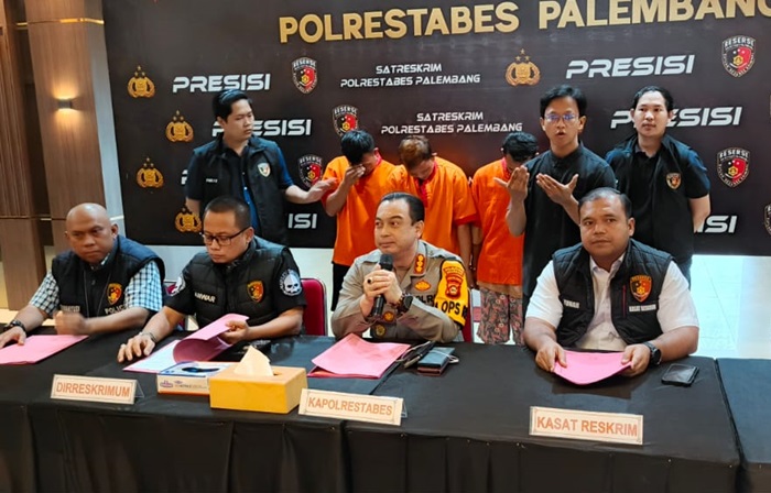 Beraksi Gunakan Mobil, Polisi Ungkap Modus Empat Pelaku Begal di Palembang