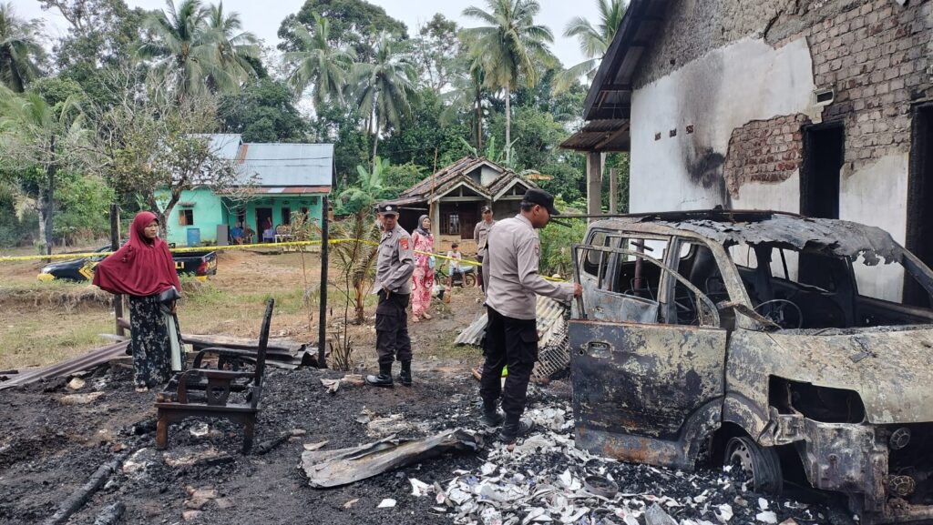 Dua Rumah Warga di Musi Rawas Hangus Terbakar, Kerugian Capai Ratusan Juta