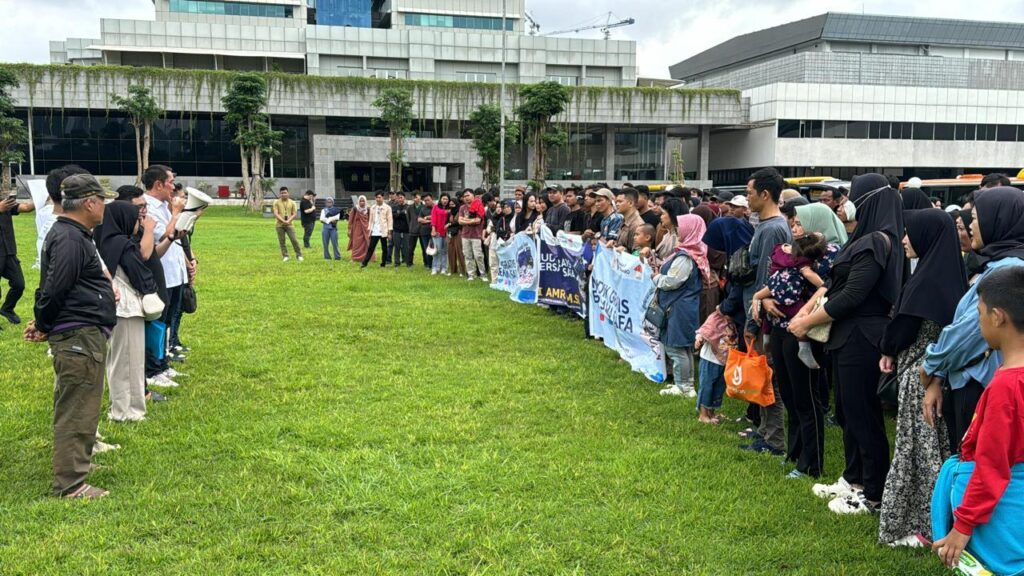 Ratusan Pemudik Sumsel Manfaatkan Program Mudik Gratis dari Anggota DPR RI