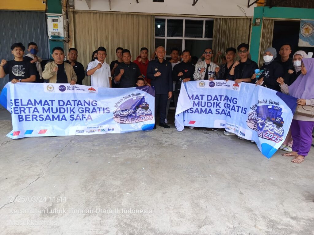 Wali Kota Lubuklinggau Sambut Kedatangan Pemudik Gratis