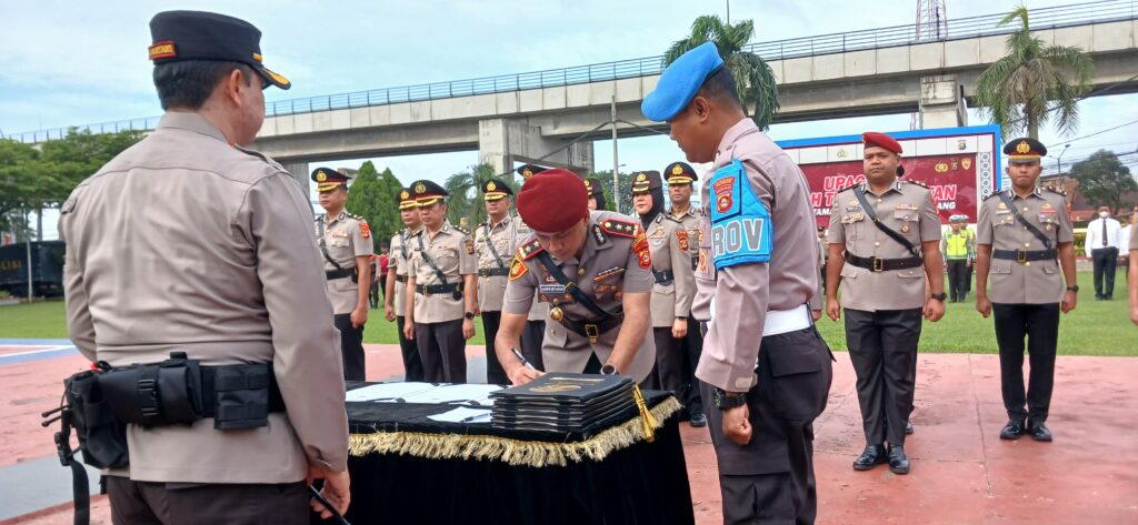 AKBP Andrie Setiawan Resmi Jabat Kasat Reskrim Polrestabes Palembang