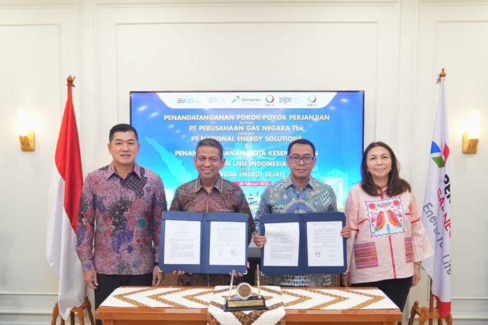 Perkuat Pasokan Gas Domestik, PGN Datangkan LNG dari Berau Kalimantan Timur