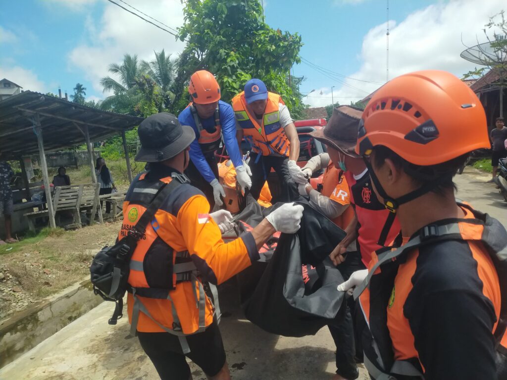 Tim SAR Temukan Dua Korban Tenggelam di Sungai Rawas, Satu Masih Dalam Pencarian