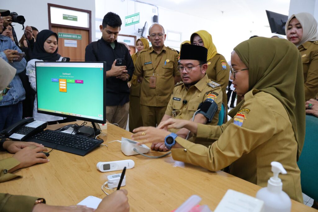 Pastikan Layanan Optimal, Wakil Wali Kota Palembang Tinjau RSUD Gandus