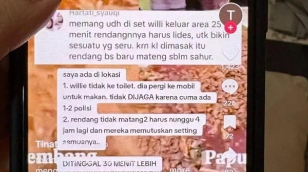 Viral! Rendang 200 Kg Hilang Seketika di Palembang, Benarkah Settingan?