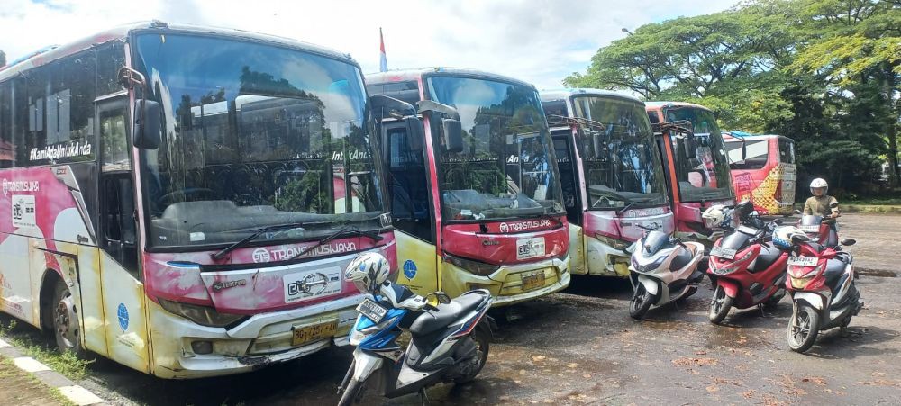 Dishub Palembang Bakal Lelang 100 Bus Trans Musi Tak Layak Operasi