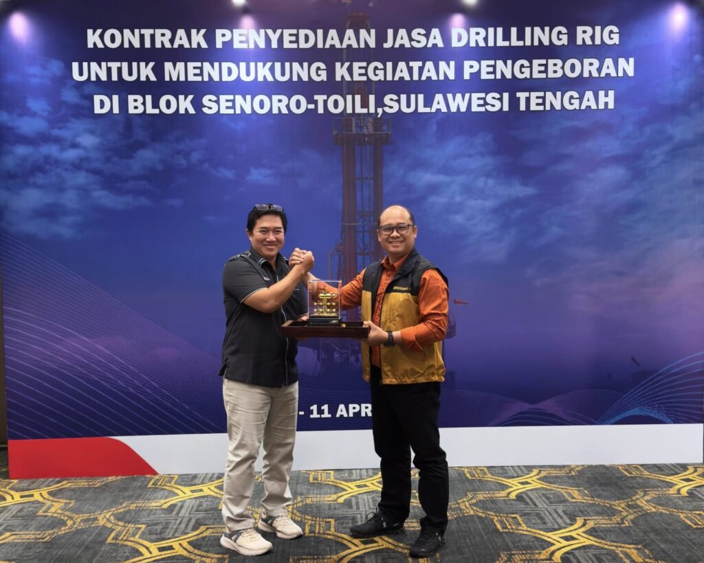 Efisiensi dan Keselamatan Tinggi, Pertamina Drilling Sabet Penghargaan dari JOB Tomori