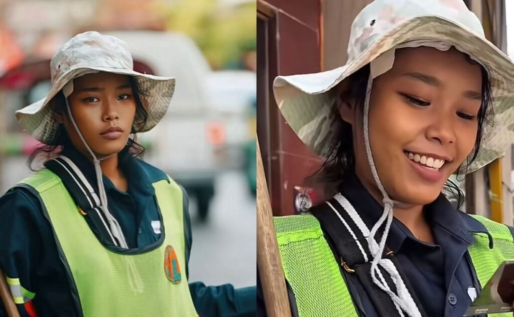 Dari Penyapu Jalan ke Panggung Fashion: Perjalanan Inspiratif Noppajit Meen Somboonsate yang Viral di TikTok