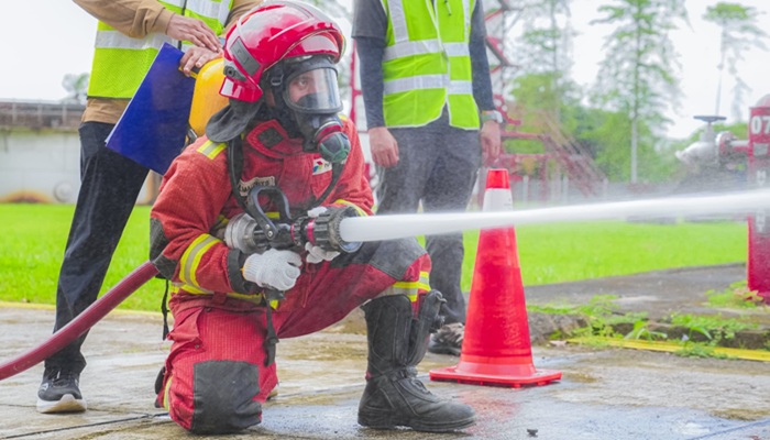 Tingkatkan Kapasitas Personel Fire Brigade, Tes Fisik dan Ketangkasan Digelar