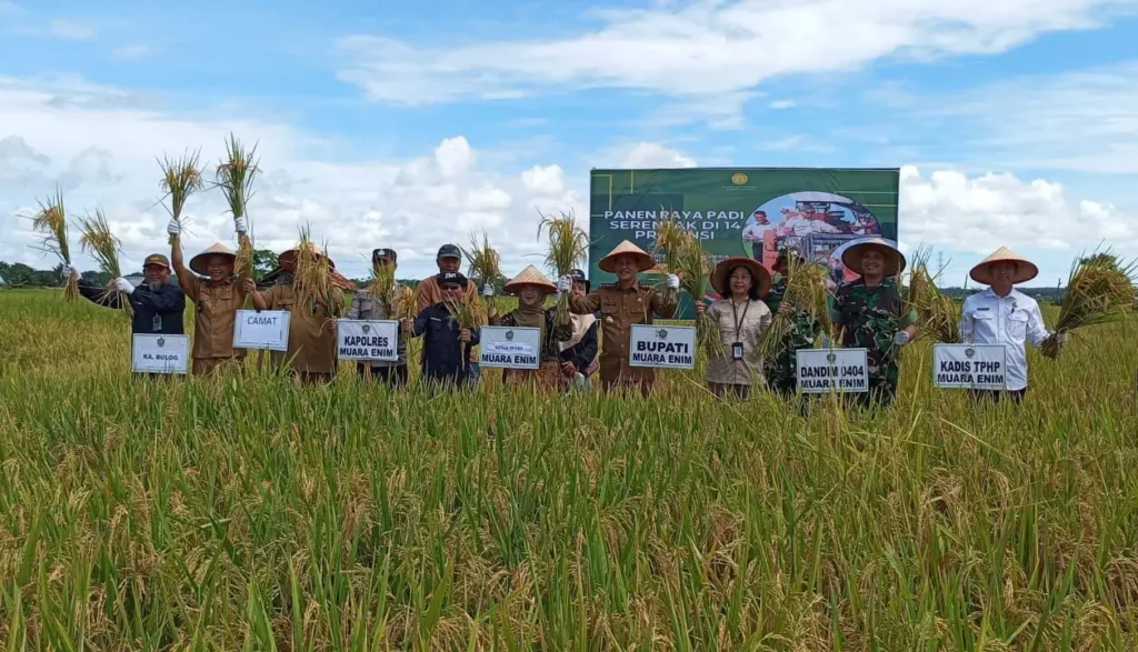 Muara Enim Genjot Infrastruktur Pertanian, Petani Didorong Panen Tiga Kali