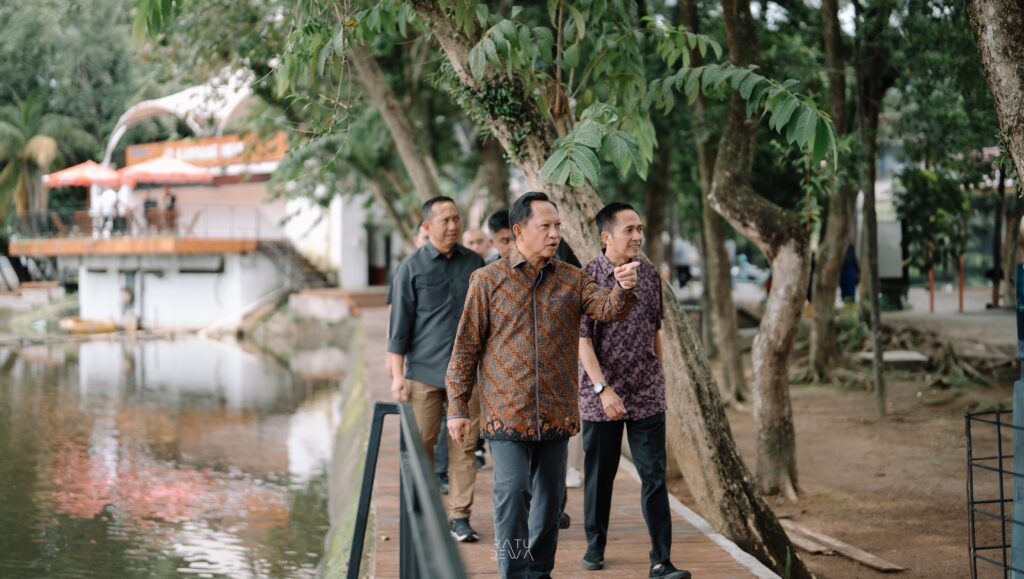 Mendagri Resmikan Kambang Iwak, Sebut Palembang Punya Potensi Jadi Kota Ramah Publik