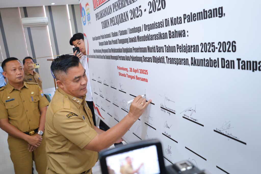Peringatan Keras Sekda Palembang: Pungli Saat SPMB, Jabatan Dicopot
