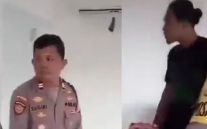 Tak Terima Istrinya Dilecehkan, Seorang Suami Labrak Polisi di Polsek Cisauk Tangsel