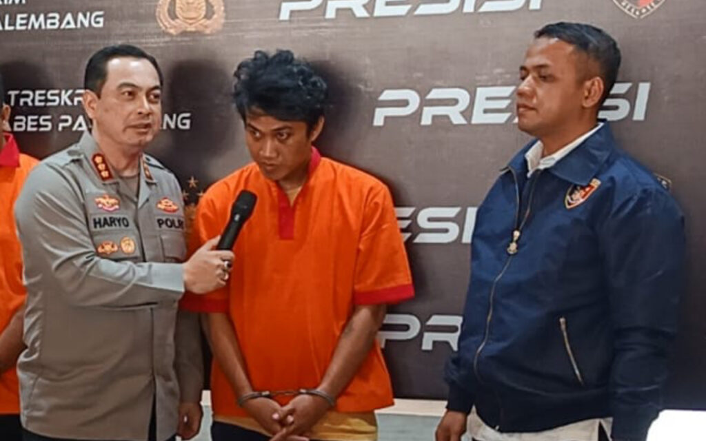 Ratusan Kali Curi Motor di Palembang, Rendi Saputra Akhirnya Diciduk Polisi