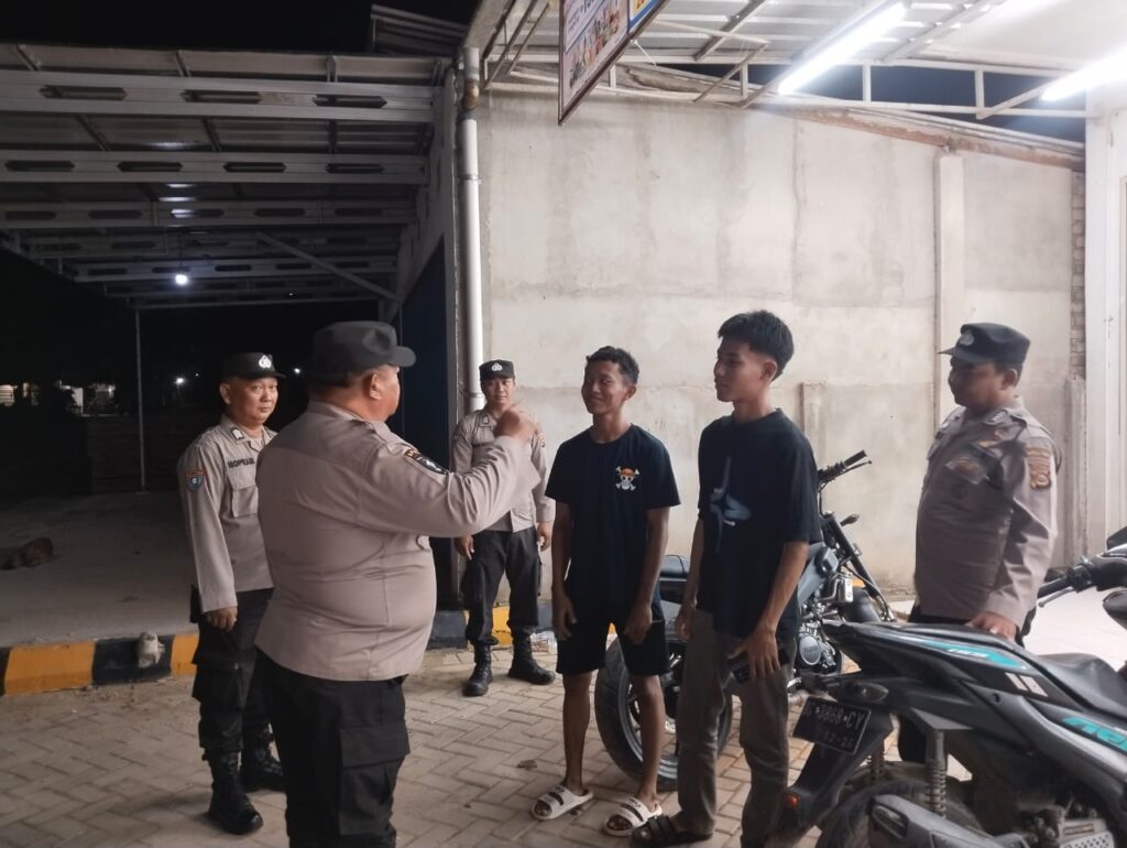Polsek Rambang Gelar Razia Malam dalam Kegiatan KRYD, Sasar Premanisme hingga Narkoba