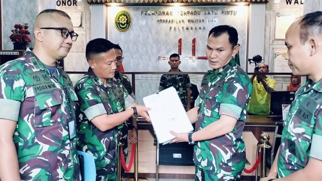 Tembak Mati 3 Polisi, Dua Anggota TNI Akan Diadili di Pengadilan Militer Palembang