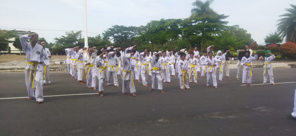 235 Siswa Ikuti UKT Taekwondo OKU, Master Nasional Turun Langsung